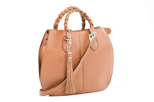 Satomi tan medium tote