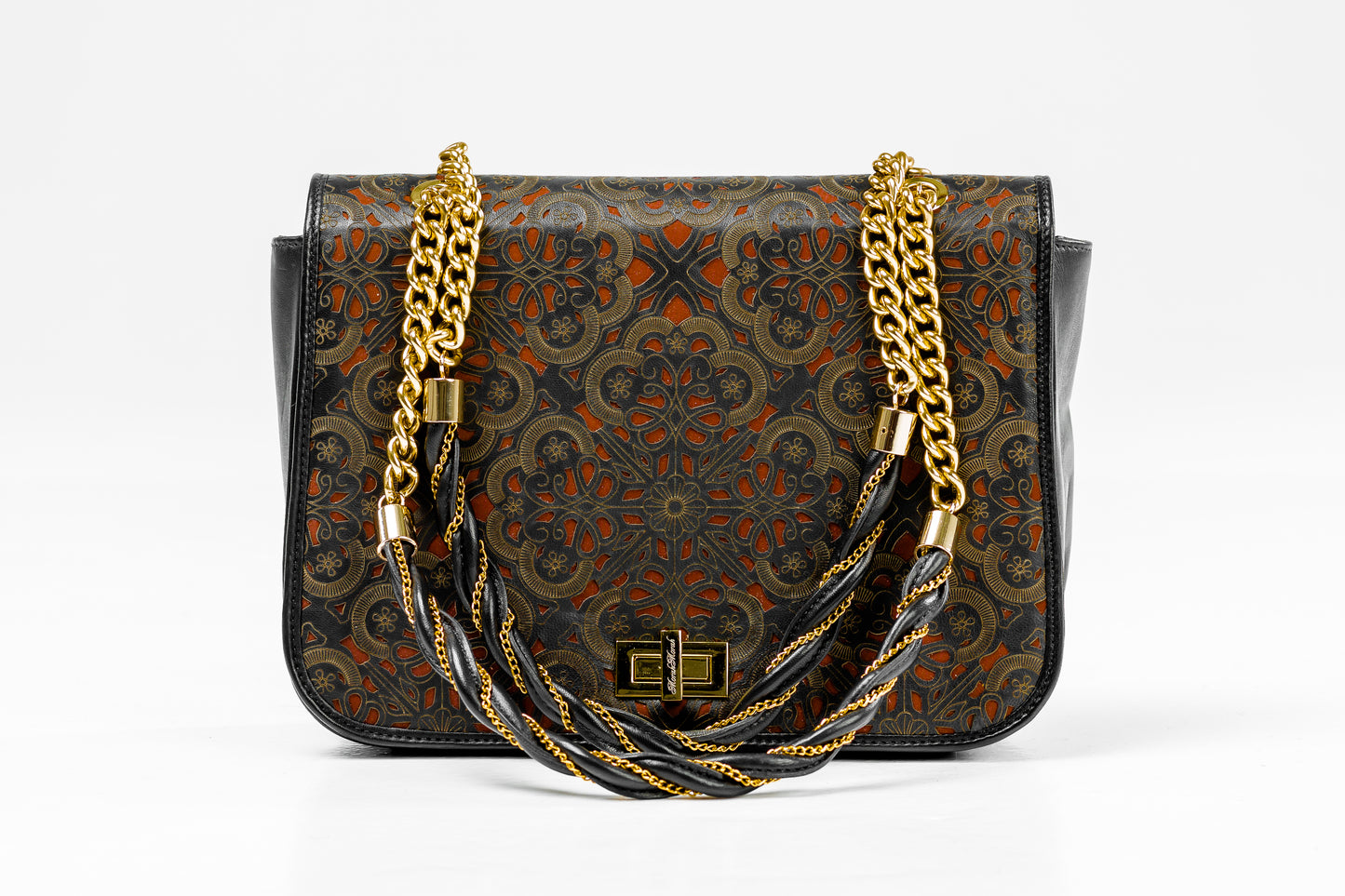 Sophia laser cut shoulder bag