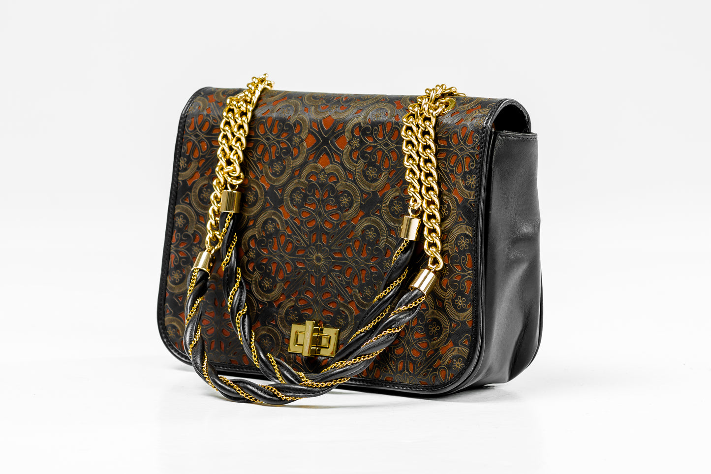 Sophia laser cut shoulder bag