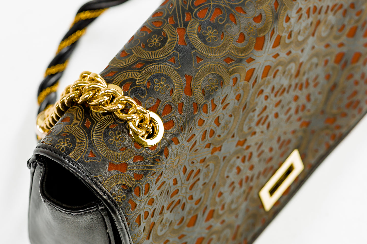 Sophia laser cut shoulder bag