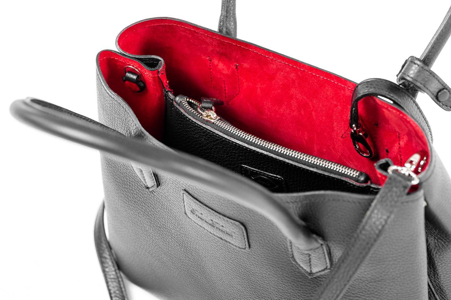 Mariam medium leather tote