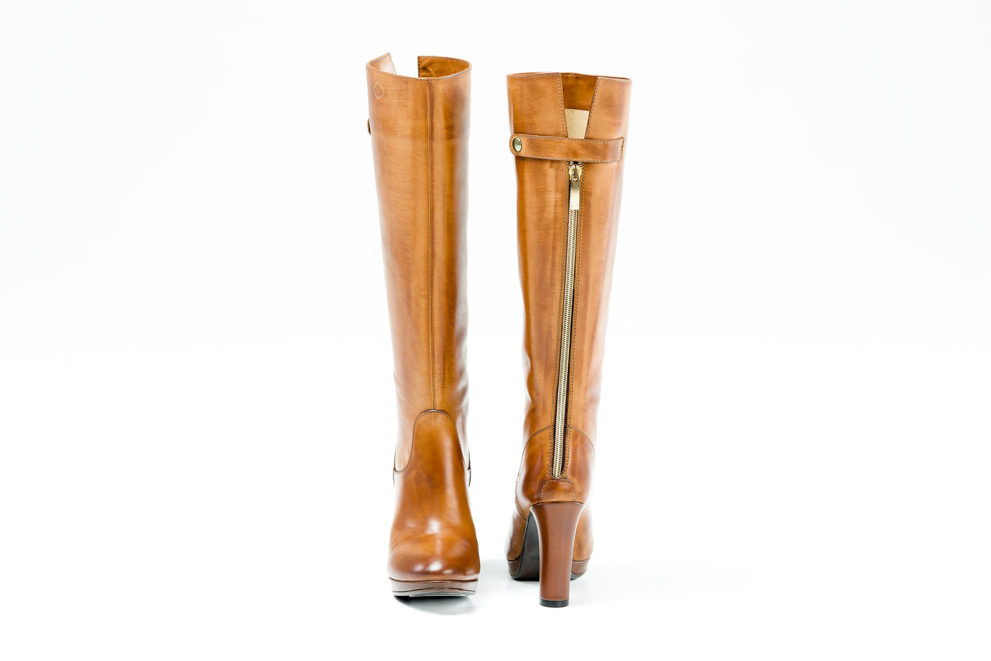 Kore knee length leather boots