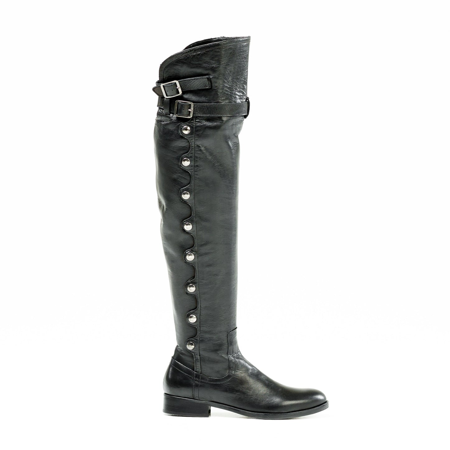 Moki Over the knee leather boots