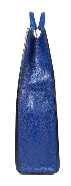Malia tall leather tote