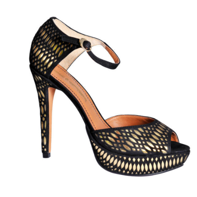 Fabiana Laser Cut Sandals