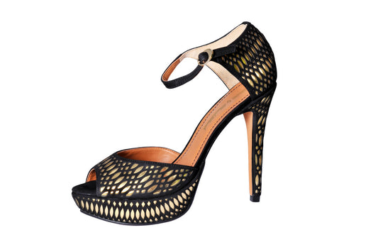 Fabiana Laser Cut Sandals